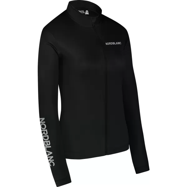  Dámský cyklo dres NORDBLANC VELOFLOW NBSLF8105 ČERNÁ 