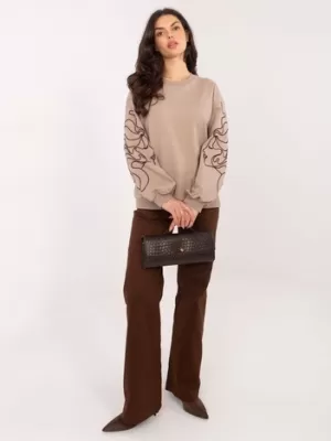 Dámská halenka RELEVANCE RV-BZ-A176.56 DARK BEIGE