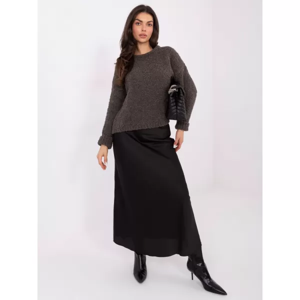  Dámský svetr ITALY MODA MI-SW-WK32601.19 DARK GREY 