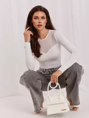 Dámské džíny ITALY MODA IR-SP-TK519.78 GRAY