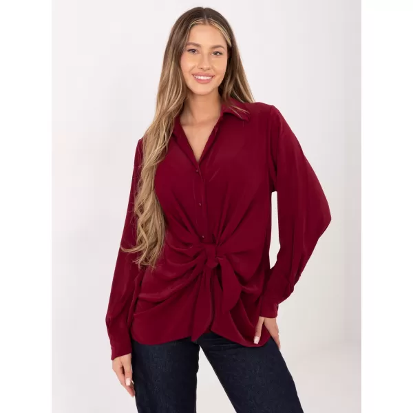  Dámská košile FACTORY PRICE IT-KS-29053.69 BURGUNDY 