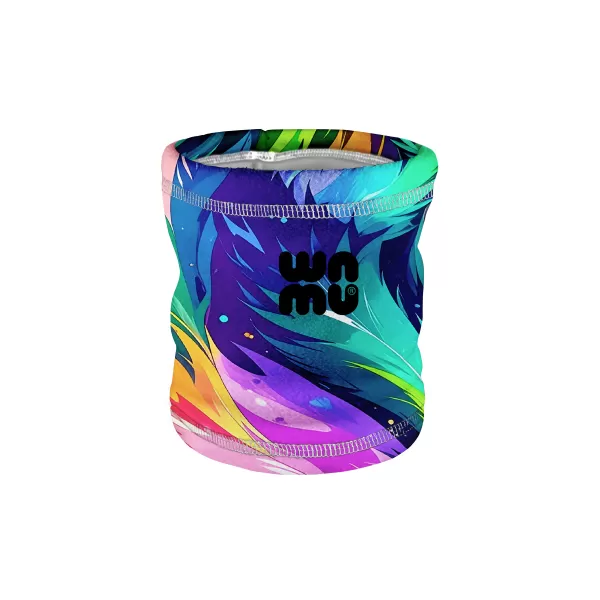  Fleecový nákrčník WAMU DUHOVÁ KOČKA VÍCEBAREVNÁ 
