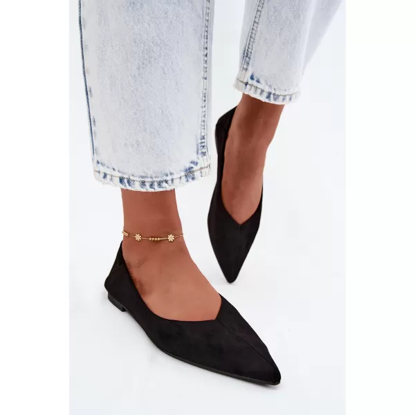  Dámské baleríny BOTO JH597 BLACK 