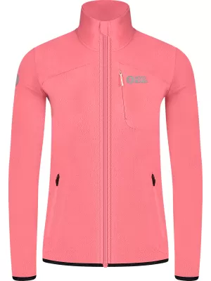 Dámská lehká fleecová mikina NORDBLANC MAPLE NBSFL8374 RŮŽOVÁ
