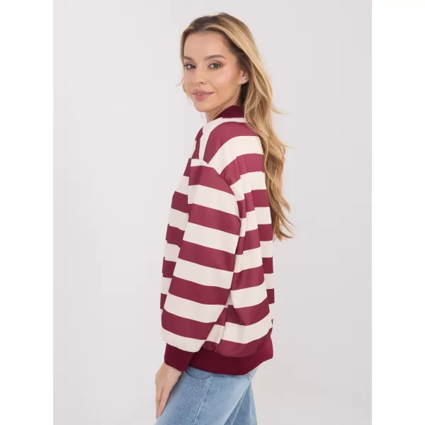  Dámská halenka ITALY MODA IT-BZ-9981.06 BURGUNDY 