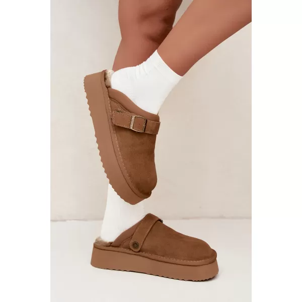  Dámské sněhule BIG STAR SHOES UU274696 CAMEL 