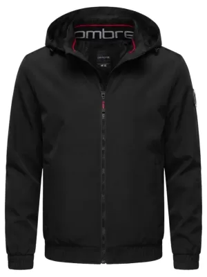 Pánská bunda OMBRE C585 BLACK