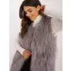 Dámská vesta WOOL FASHION ITALIA AT-KZ-2349-1.49 GRAY
