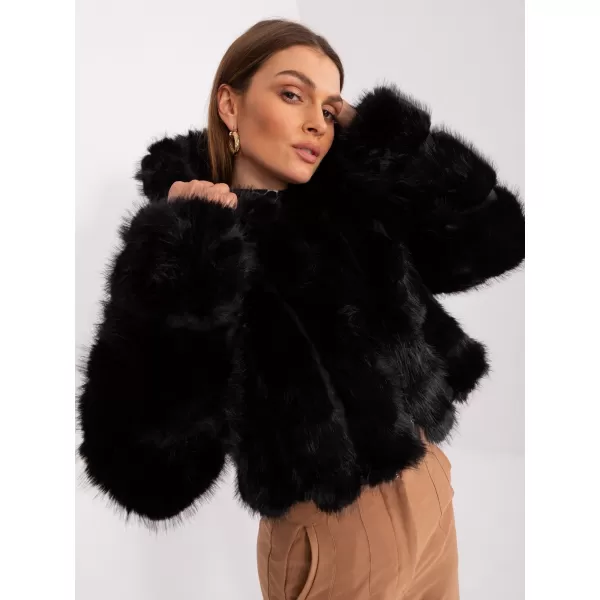  Dámská bunda WOOL FASHION ITALIA AT-KR-2378.97P NOIRE 