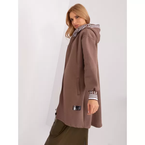  Dámská mikina RELEVANCE RV-BL-9225.96P BROWN 