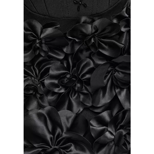  Dámské šaty LARICA LA-OM-DLR455 BLACK 