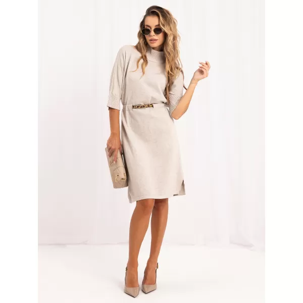  Dámské šaty ITALY MODA IR-SK-W2539.11 BEIGE 