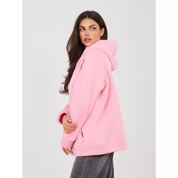  Dámská mikina RUE PARIS RV-BL-A1034.04 BRIGHT PINK 