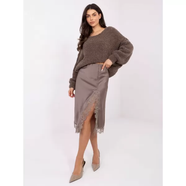  Dámský svetr ITALY MODA IT-SW-72806.75 BROWN 
