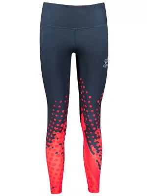 Dámské legíny premium (nové velikosti) ALTISPORT VOJ/ALW109LEG05 ČERVENO-ČERNÁ