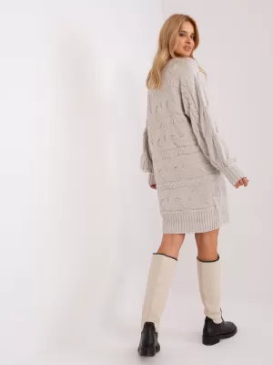 Dámský svetr WOOL FASHION ITALIA AT-SW-2367.76P LIGHT BEIGE