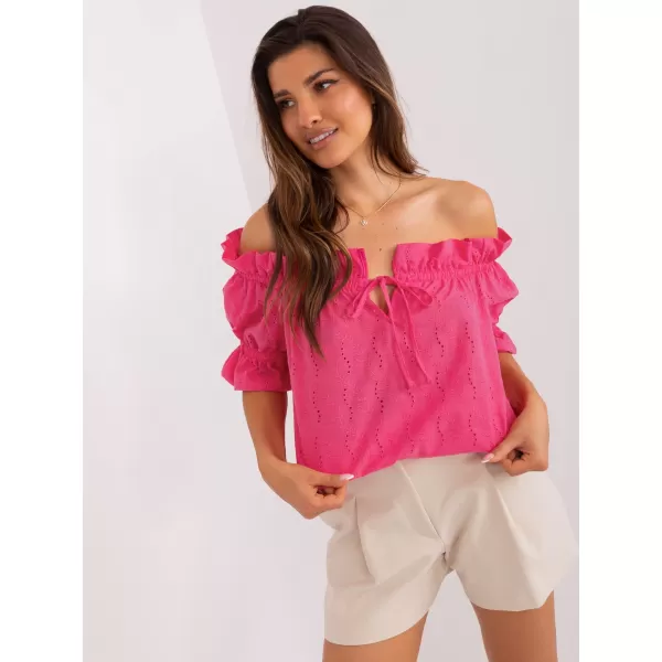  Dámská halenka LAKERTA LK-BZ-509355.68P DARK PINK 