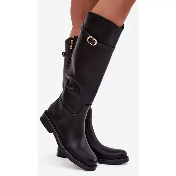  Dámské kozačky BOTO CLS-537 BLACK 