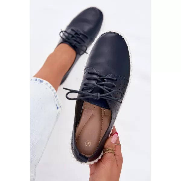  Dámské polobotky BOTO G2437 NAVY 