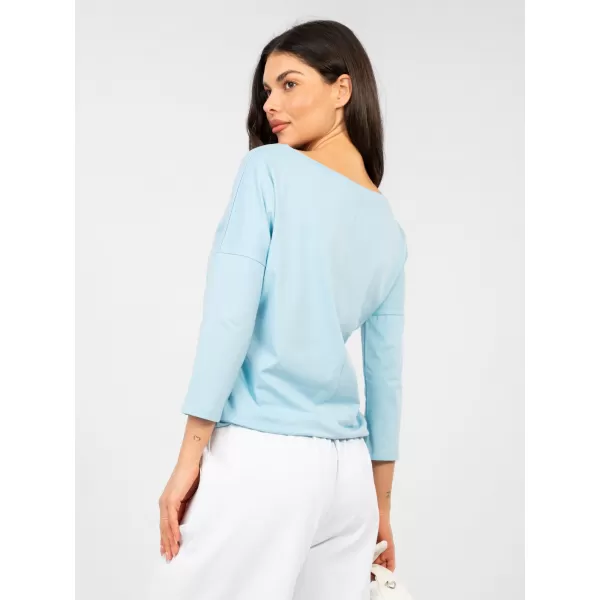  Dámské triko BASIC FEEL GOOD RV-BZ-4691.10X LIGHT BLUE 