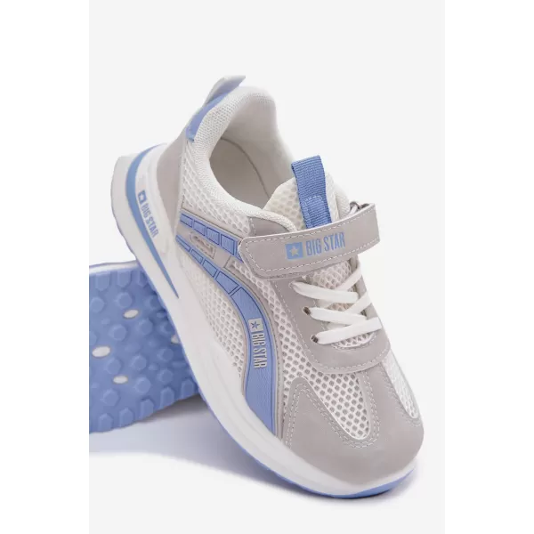  Dětské boty BIG STAR SHOES TT374153 WHITE/BLUE 