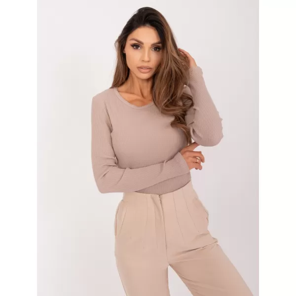  Dámská halenka RELEVANCE RV-BZ-9112.48P DARK BEIGE 