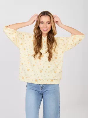 Dámská mikina ITALY MODA IT-BZ-22278.74 BRIGHT YELLOW