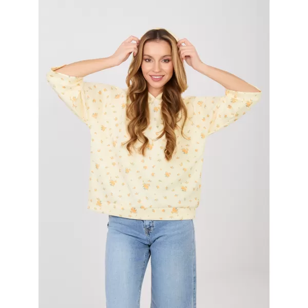  Dámská mikina ITALY MODA IT-BZ-22278.74 BRIGHT YELLOW 