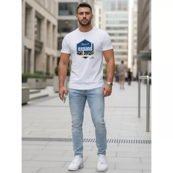  Pánské triko DSTREET BÍLÁ 