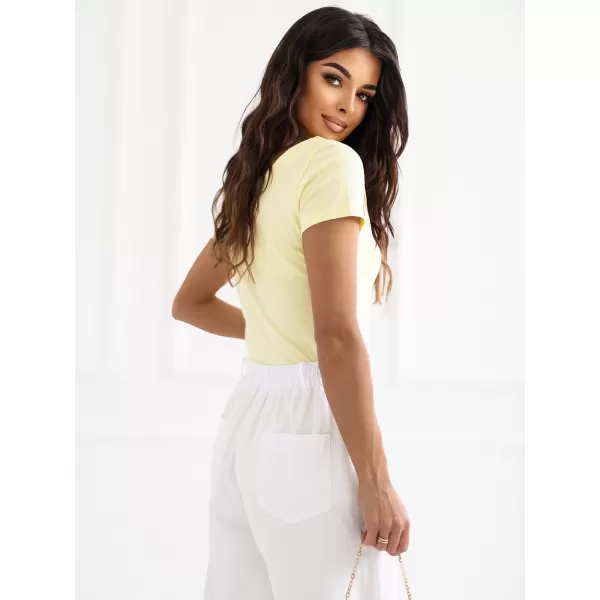  Dámské triko RUE PARIS RV-BZ-A1267.08 BRIGHT YELLOW 
