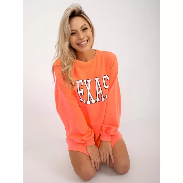  Dámská mikina EX MODA EM-BL-U719.82P FLUO ORANGE 