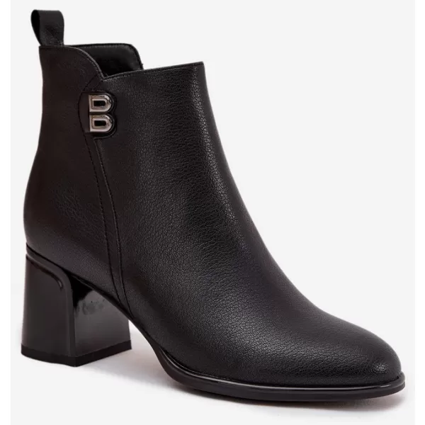  Dámské kotníkové boty BOTO 25BT24-9213 BLACK 