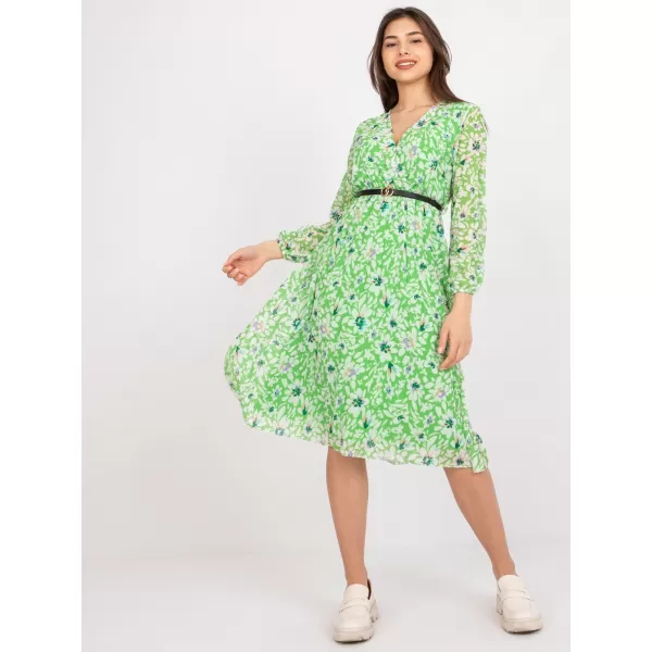  Dámské šaty ITALY MODA DHJ-SK-10536A-1.80 BRIGHT GREEN 