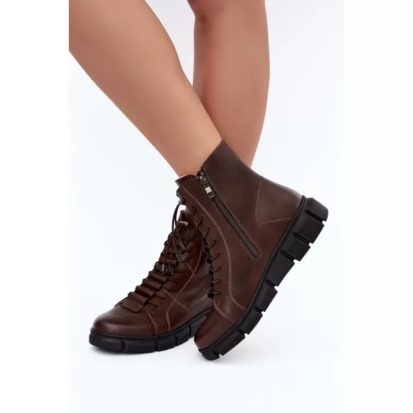  Dámské boty BOTO 26BT17-609 COFFEE 