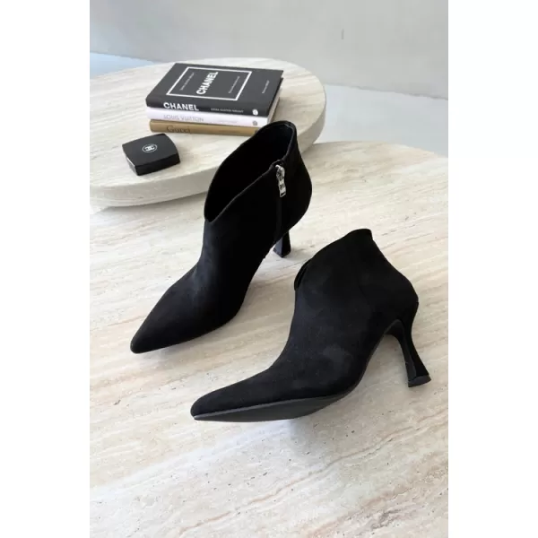  Dámské kotníkové boty BOTO D-219 BLACK 