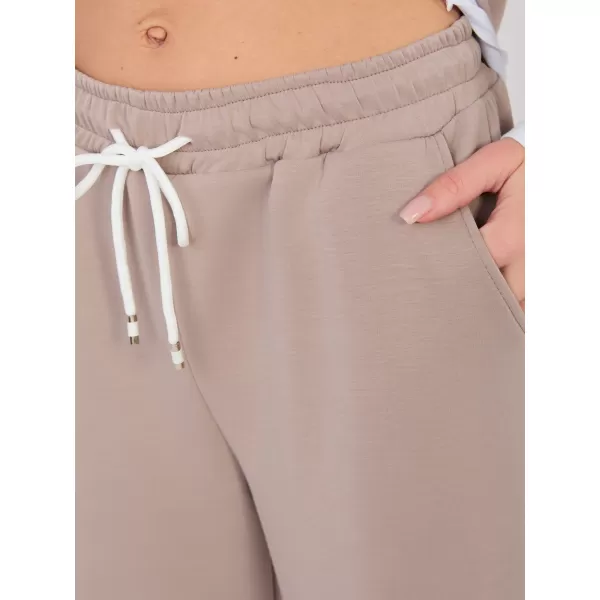  Dámská tepláková souprava RUE PARIS IT-KMPL-22230.18 DARK BEIGE 