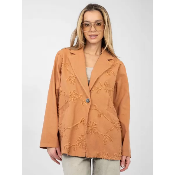  Dámská bunda RUE PARIS IT-MA-FL9992.97 DARK ORANGE 