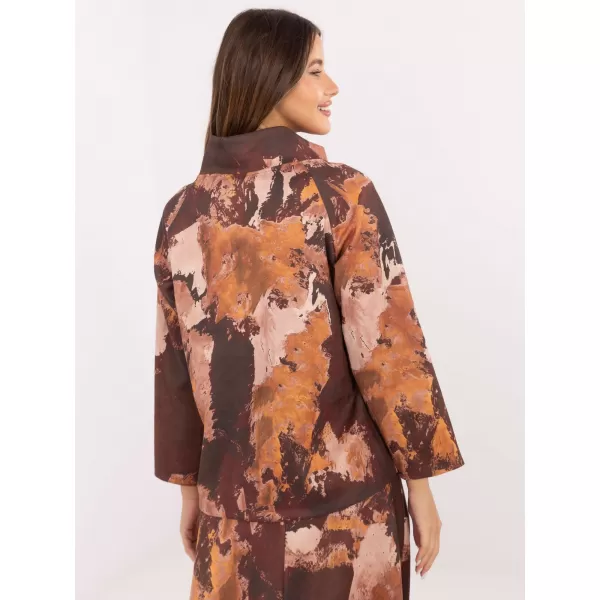  Dámská mikina ITALY MODA IT-BL-21613-2.08 DARK GREEN 