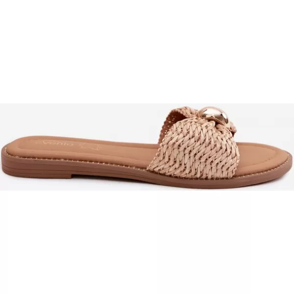  Dámské pantofle BOTO 43267-19 CAMEL 