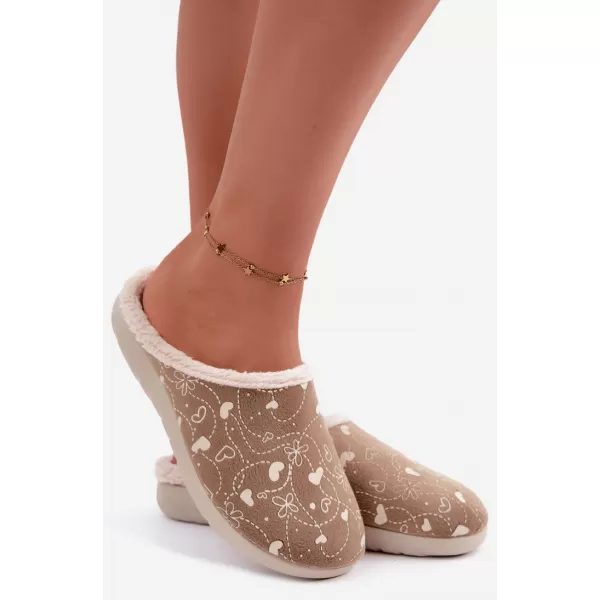 Dámské pantofle INBLU ET000041 BEIGE 