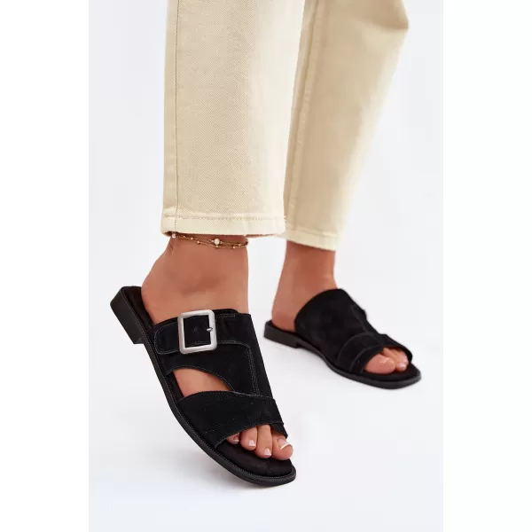  Dámské pantofle BIG STAR SHOES TT274477 BLACK 
