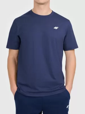 Pánské funkční triko 4F 4FWAW25TFTSM1526 DENIM