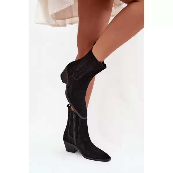  Dámské kotníkové boty BOTO 7546 BLACK 