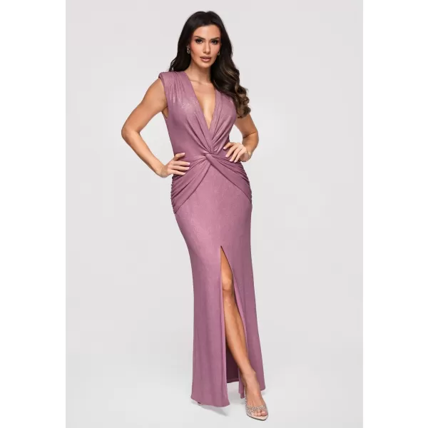  Dámské šaty LARICA LA-OM-DLR373 VIOLET 