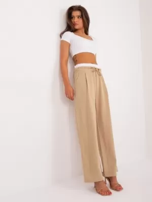 Dámské kalhoty ITALY MODA DHJ-SP-A7327TRT2.32 CAMEL