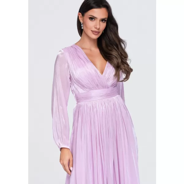  Dámské šaty LARICA LA-OM-DLR418 VIOLET 
