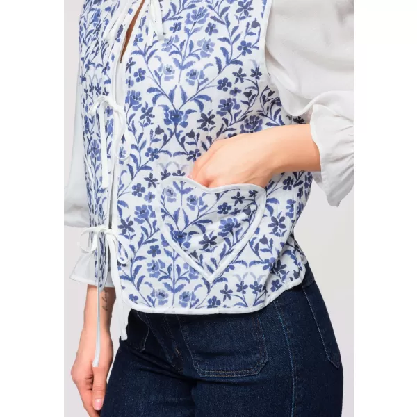  Dámská vesta LARICA OW-VE-E0003 BLUE 