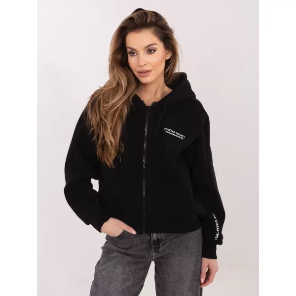  Dámská mikina SUBLEVEL D10600BI02863A3 BLACK 