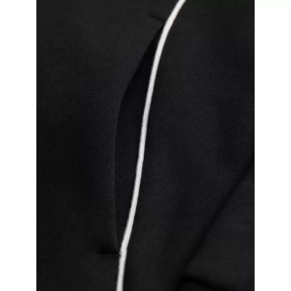  Pánská mikina OMBRE B1721 BLACK 