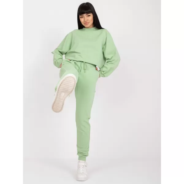  Dámské tepláky BASIC FEEL GOOD AP-DR-A-003 PISTACHIO 